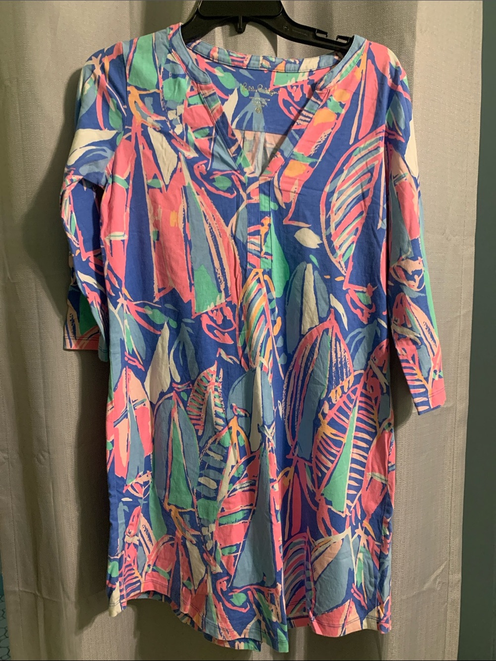 Lilly Pulitzer Out to Sea T-shirt Dress small